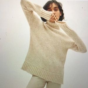 Everlane The Cloud Sweater, Heathered Ivory